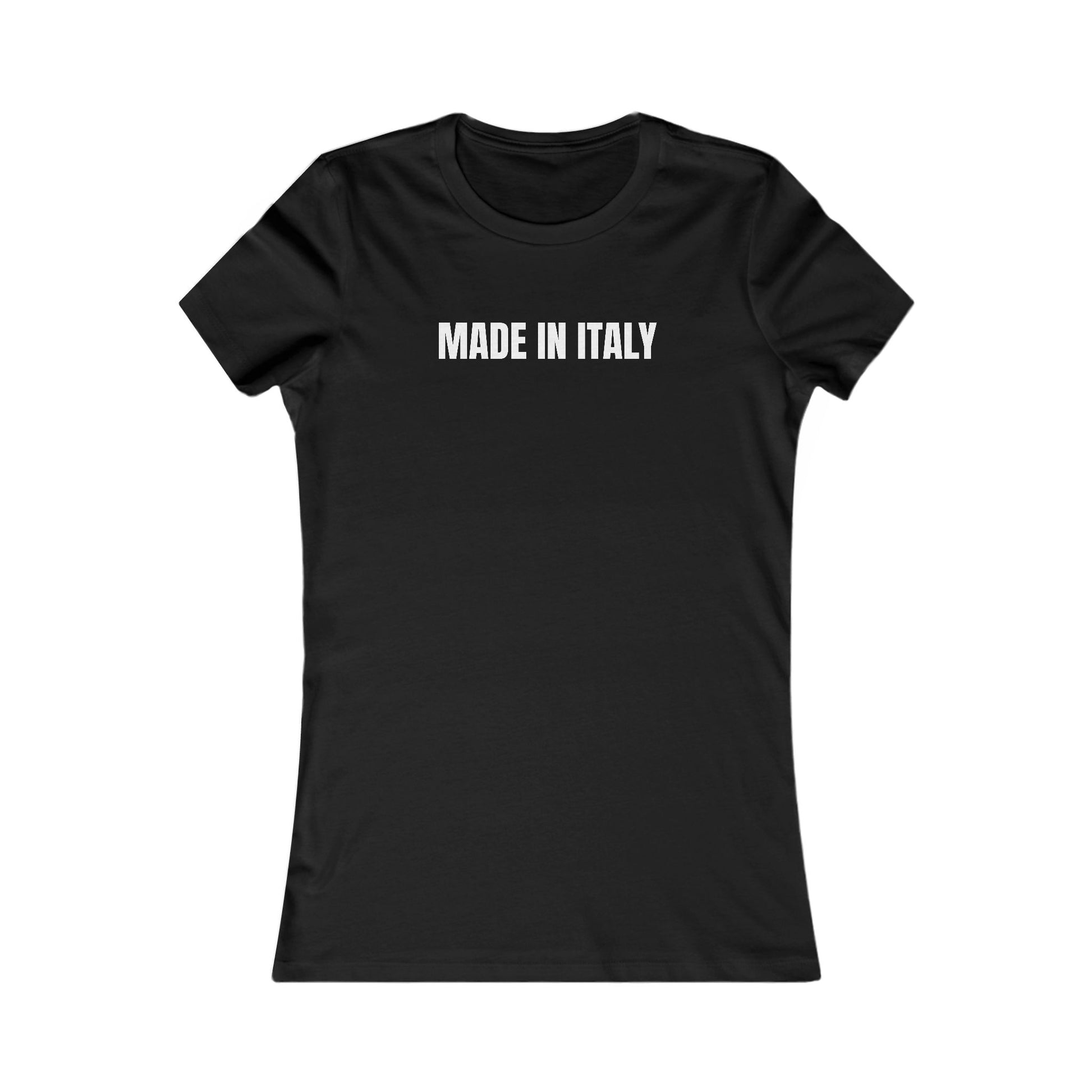 Fitted Tee - Made in Italy Women's Favorite Tshirt