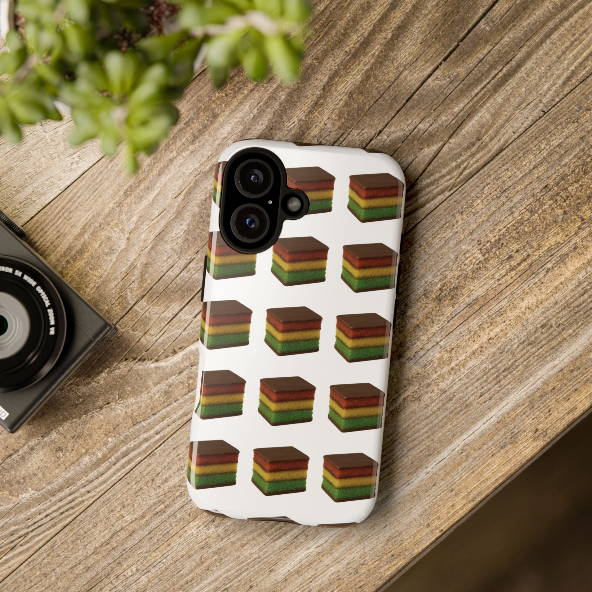 Colorful Layered Cake Phone Case | Fun and Stylish Tough Cases for Foodies | Unique Gift for Bakers, Birthday, Culinary Events, [...]