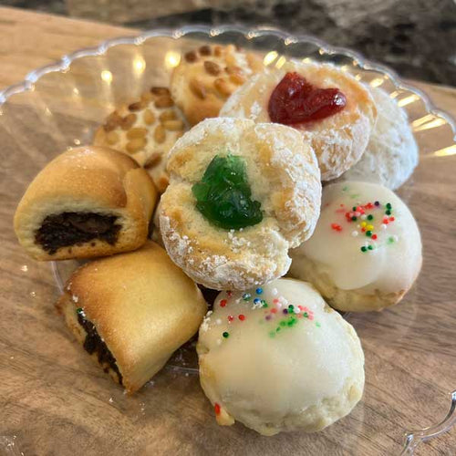 Assorted italian specialty cookies